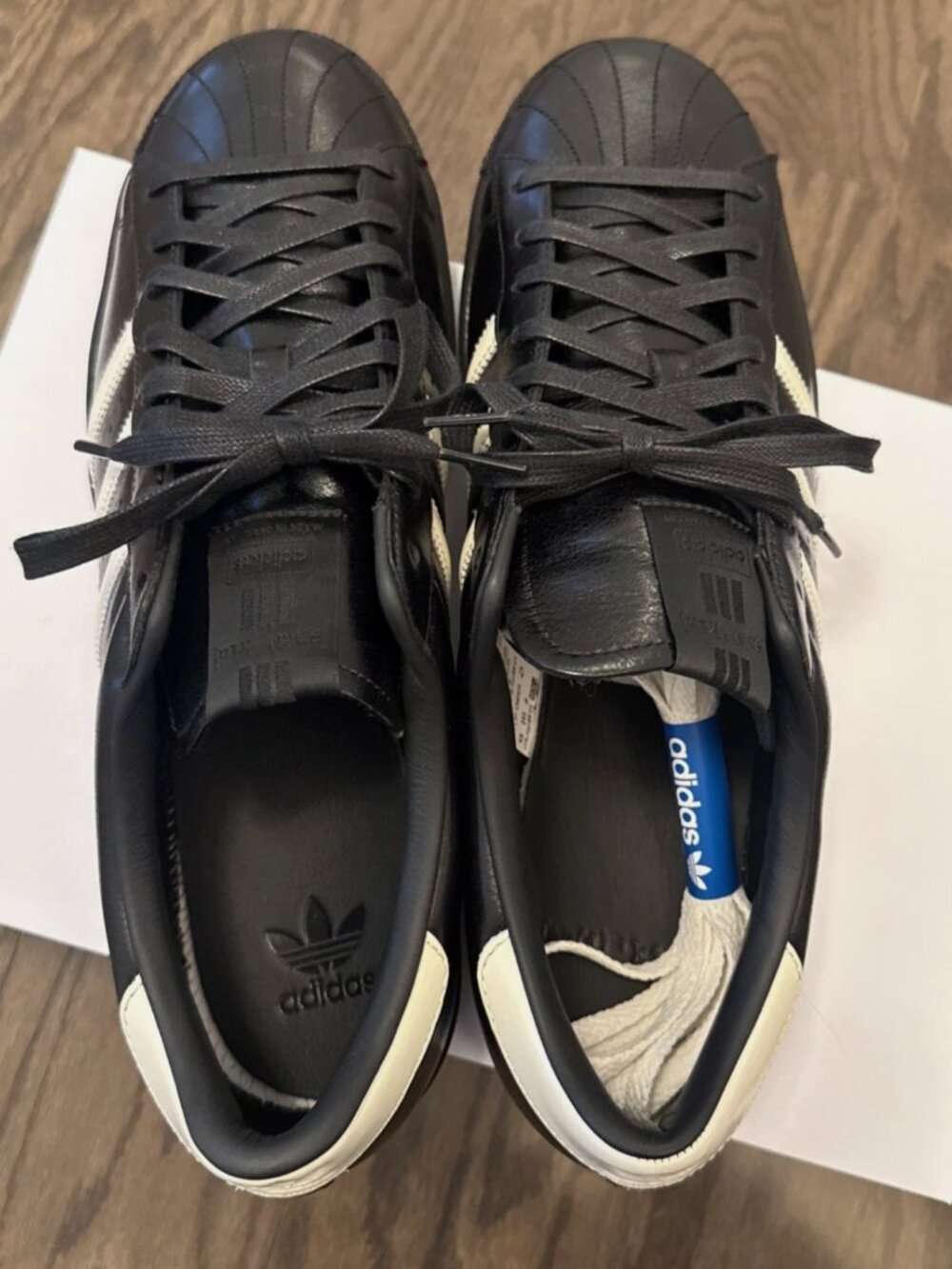 Kith adidas Superstar Vintage Made in Germany Black tie IH4565 Men's 13